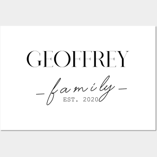 Geoffrey Family EST. 2020, Surname, Geoffrey Posters and Art